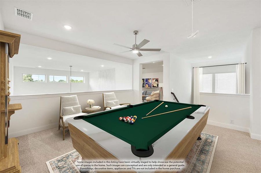Furnished interior view inside a new home in Grace Park, Bedford (Image 9).