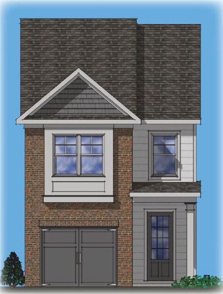Representative rendering of the exterior for the Maxwell by Rocklyn Homes (Image 4). Representative rendering of the exterior for the Maxwell by Rocklyn Homes (Image 4).