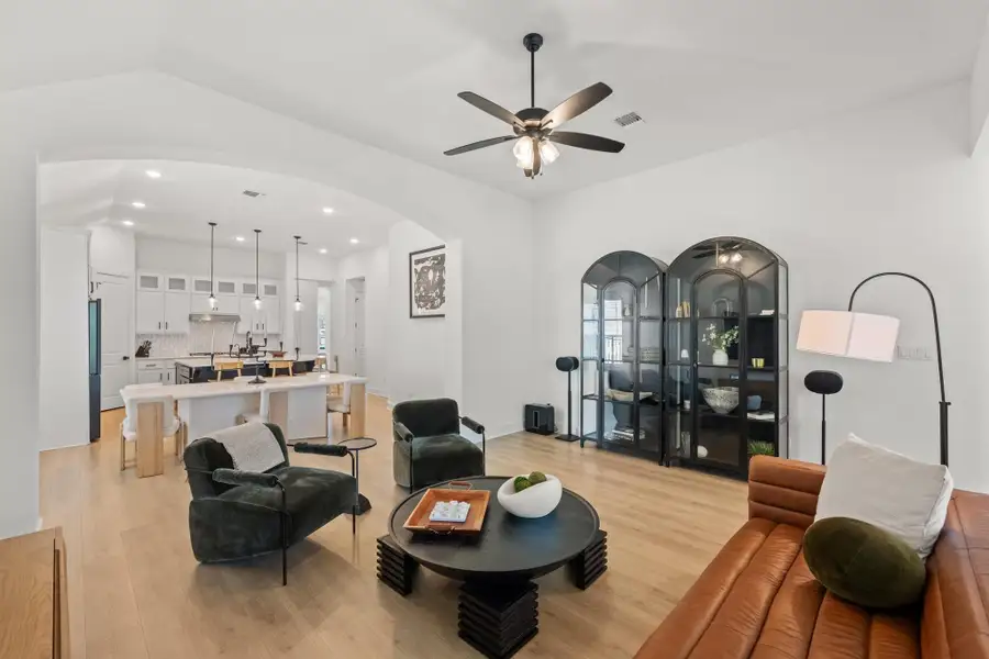 Furnished interior view inside a new home in , Kyle (Image 10).