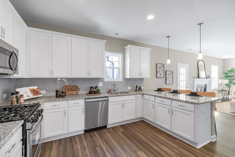 Representative furnished interior of a home built from the Meadowbrook by Caviness & Cates Communities in Sutherland Station at Olde Liberty, Franklinton (Image 167). Representative furnished interior of a home built from the Meadowbrook by Caviness & Cates Communities in Sutherland Station at Olde Liberty, Franklinton (Image 167).
