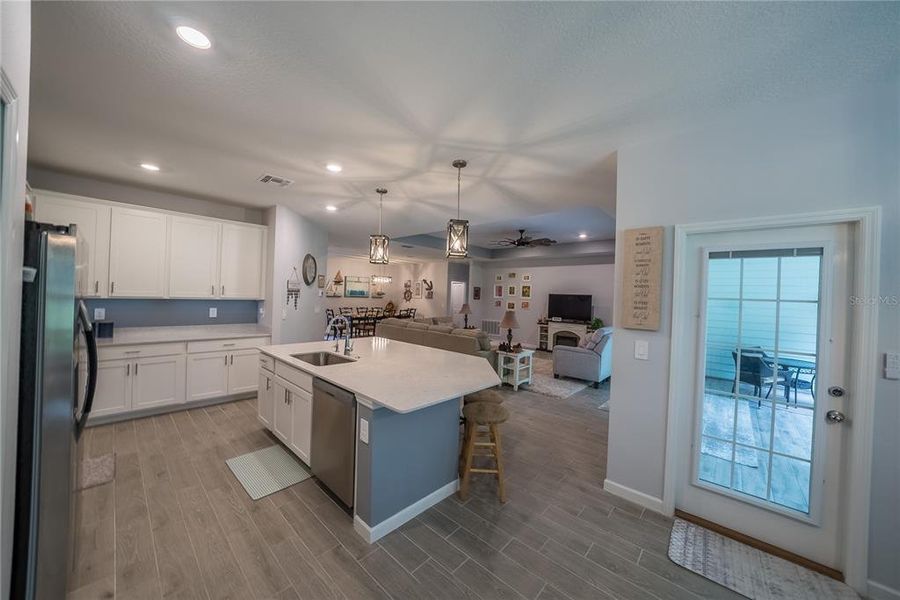 Furnished interior view inside a new home in Grand Park North, Dunnellon (Image 6).