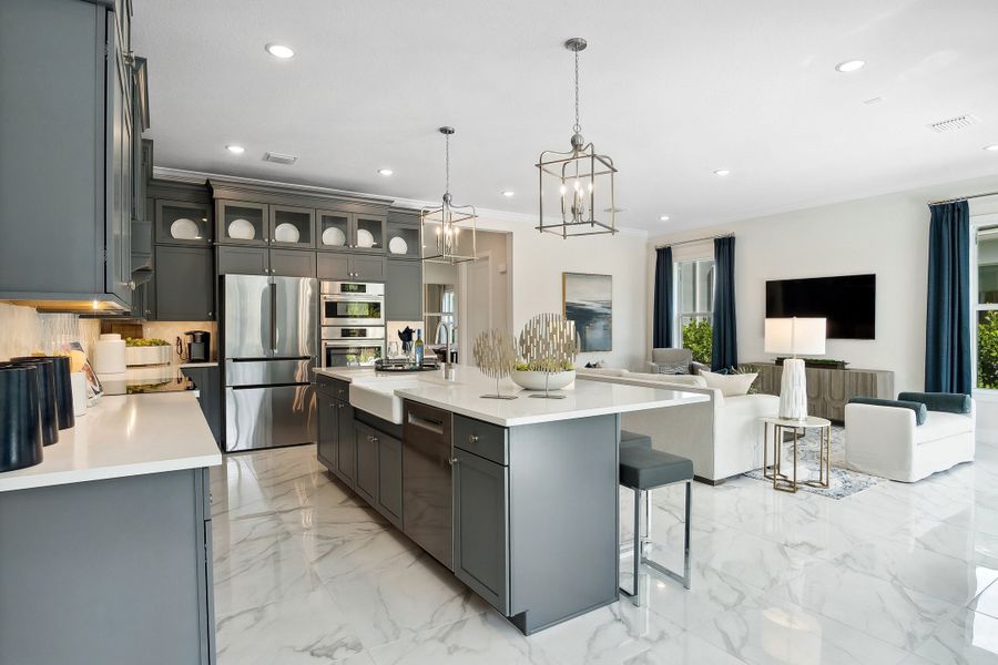 Open floorplan concept