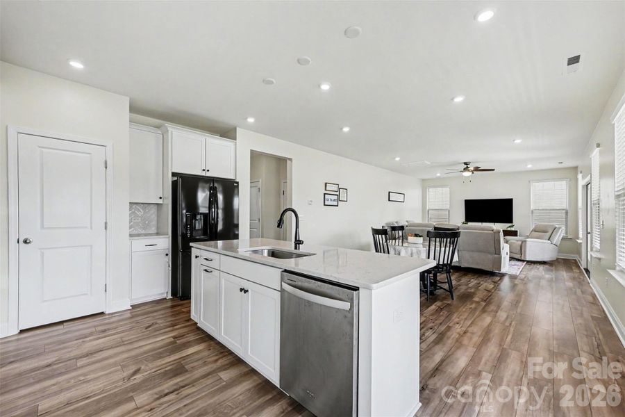 Furnished interior view inside a new home in , York (Image 10).