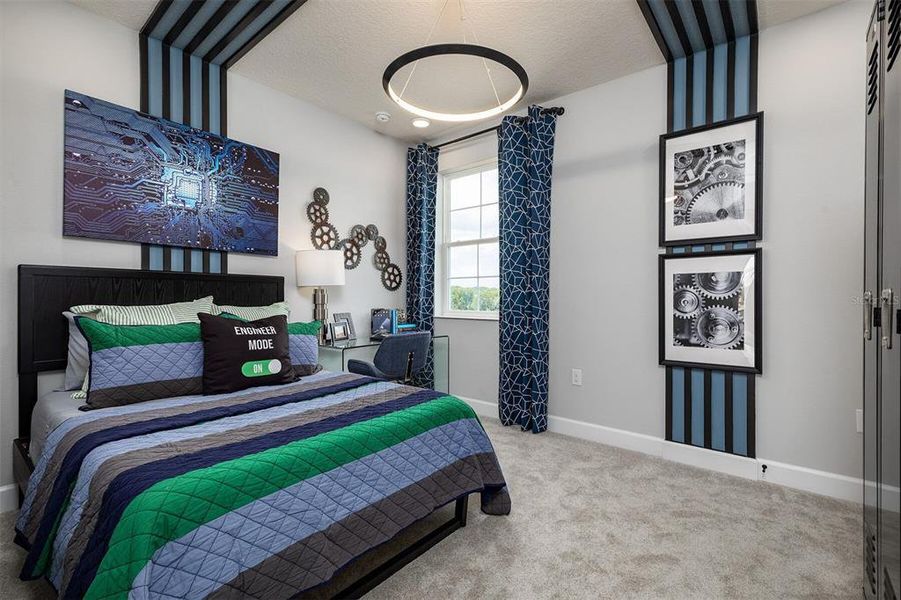 Furnished interior view inside a new home in Emerson Pointe, Apopka (Image 21). Furnished interior view inside a new home in Emerson Pointe, Apopka (Image 21).