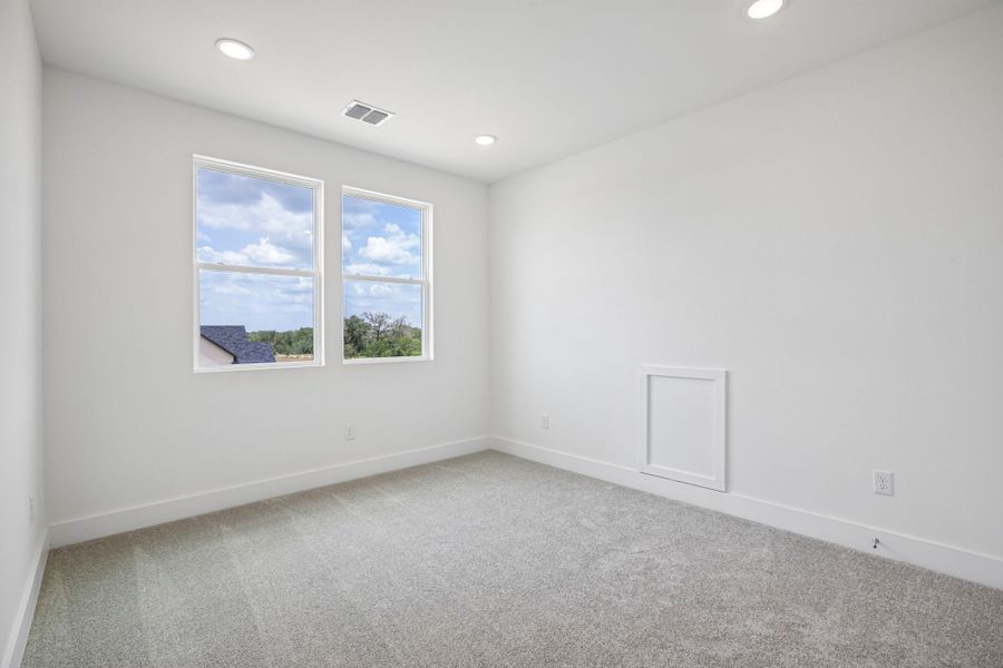 Spacious, unfurnished interior of a new home in Freedom at Anthem, Kyle (Image 25). Spacious, unfurnished interior of a new home in Freedom at Anthem, Kyle (Image 25).