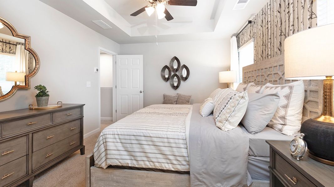Representative furnished interior of a home built from the Cabral by D.R. Horton in Twin Lakes, Hoschton (Image 12).