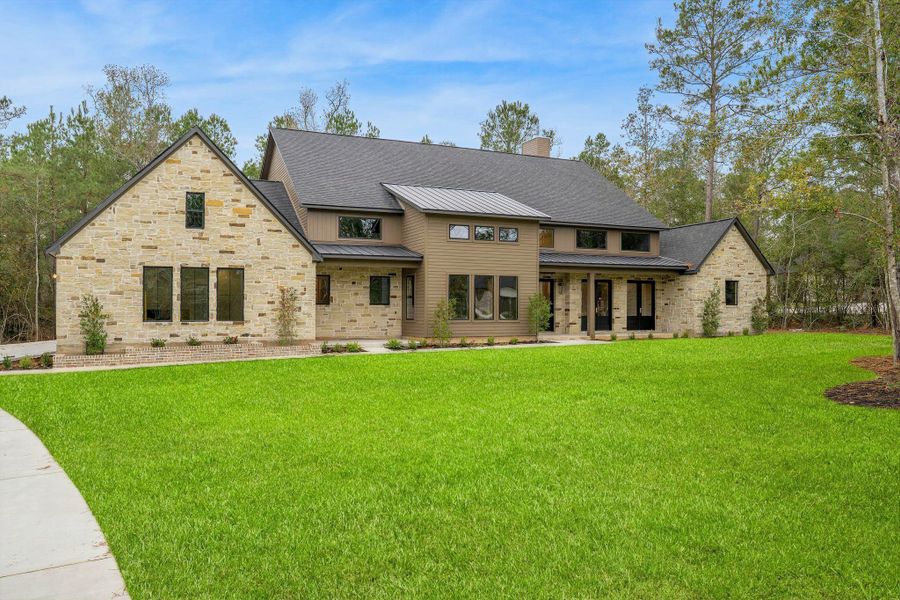 Exterior details and patio area of a home in , Montgomery (Image 25). Exterior details and patio area of a home in , Montgomery (Image 25).