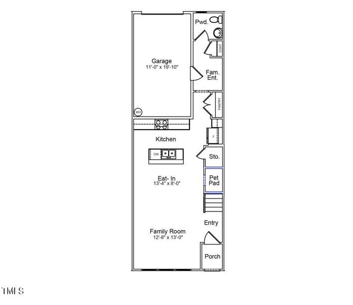 1st floor MLS -161