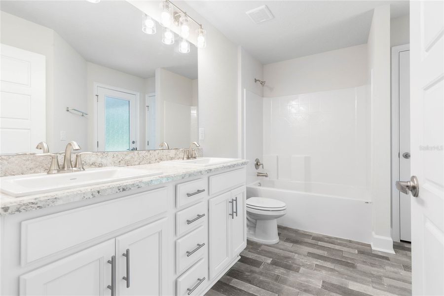 Furnished interior view inside a new home in Orange Blossom Hills, Summerfield (Image 9).