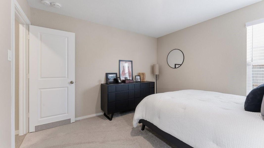Furnished interior view inside a new home in Trails at Cochran Ranch, Waller (Image 33).