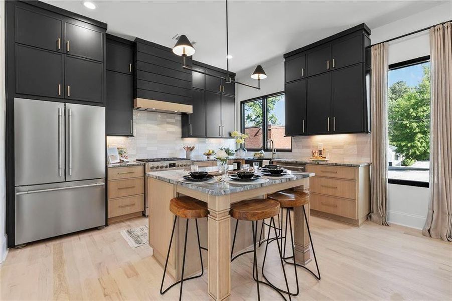 Furnished interior view inside a new home in , Atlanta (Image 36).