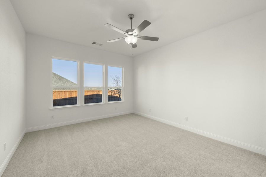 Representative unfurnished interior of a home built from the Cherry by Kindred Homes in Kentsdale Farms, DeSoto (Image 62).