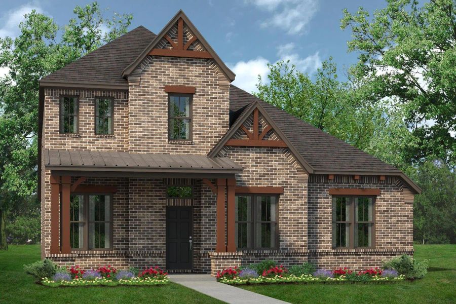 Elevation D | Concept 2795 at Redden Farms - Classic Series in Midlothian, TX by Landsea Homes