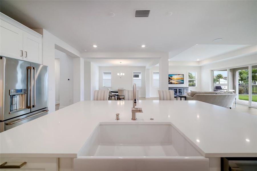 Furnished interior view inside a new home in Sweetwater at Lakewood Ranch, Bradenton (Image 18).