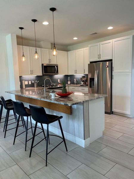 Furnished interior view inside a new home in , Austin (Image 12).