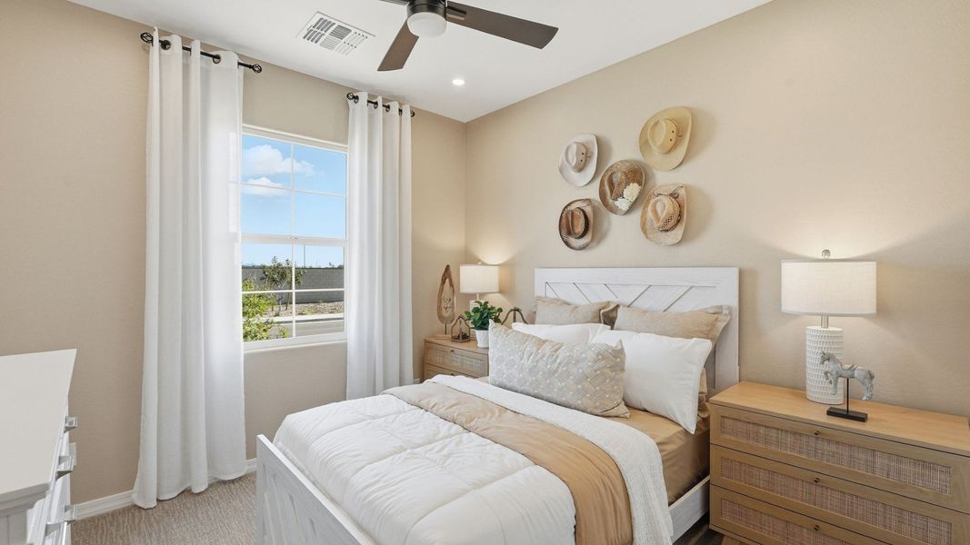 Representative furnished interior of a home built from the Bluebell by DRB Homes in Apache Farms, Buckeye (Image 17).