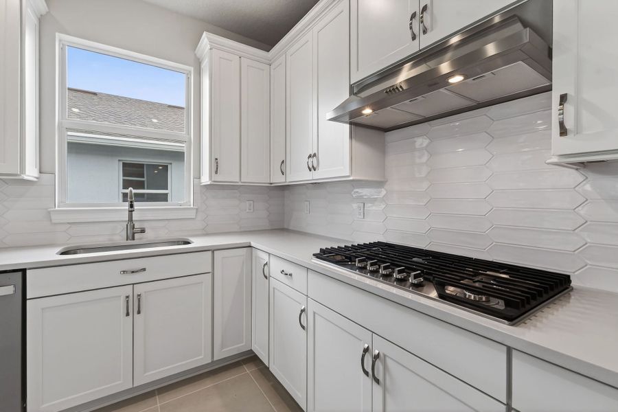 Furnished interior view inside a new home in Del Webb Tradition, Port St. Lucie (Image 43).