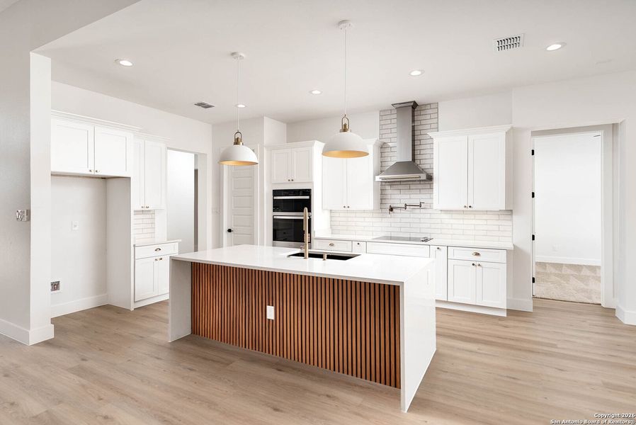 Furnished interior view inside a new home in , San Antonio (Image 8).