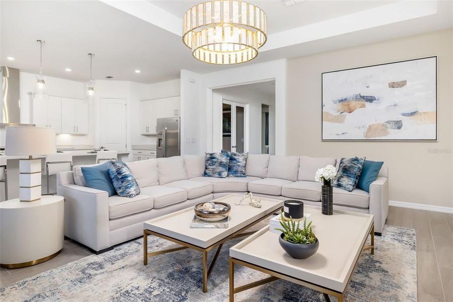 Furnished interior view inside a new home in , Lakewood Ranch (Image 16).