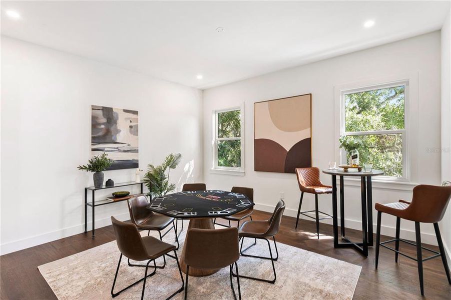Furnished interior view inside a new home in , Tampa (Image 60).