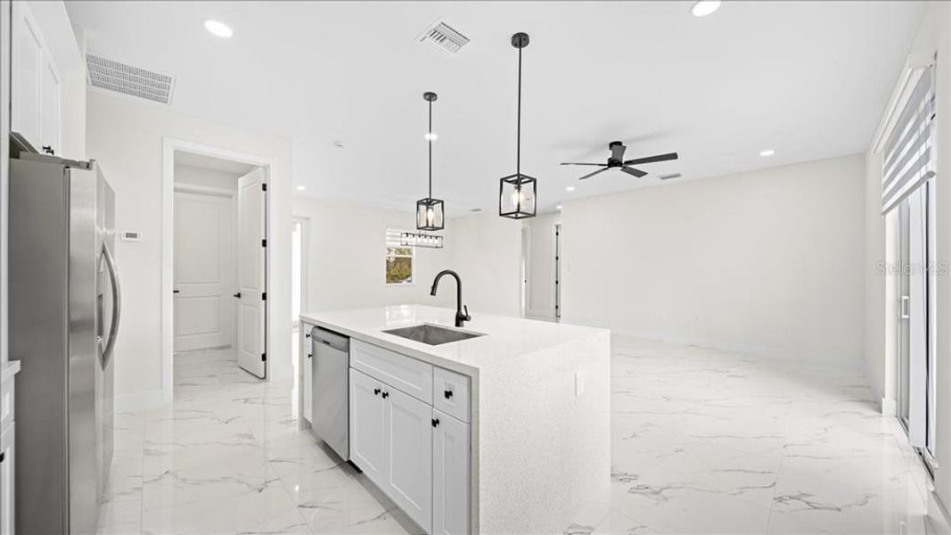 Furnished interior view inside a new home in , Port Charlotte (Image 12).