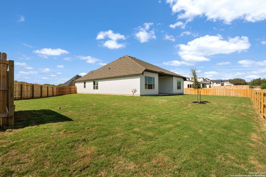 Exterior details and patio area of a home in , Castroville (Image 3).