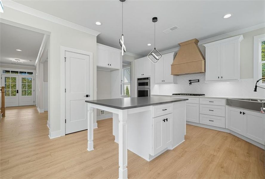 Furnished interior view inside a new home in , Dawsonville (Image 11).