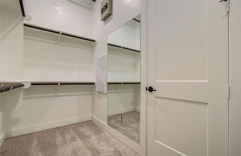 Large primary closet!