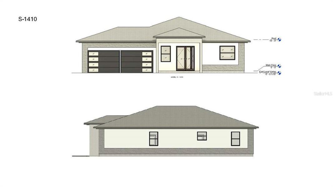 Front exterior of a new home in , Deland, FL, highlighting curb appeal (Image 4). Front exterior of a new home in , Deland, FL, highlighting curb appeal (Image 4).