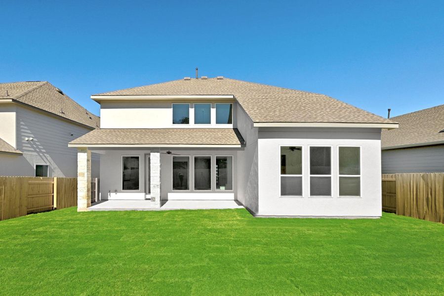 Grass is digitally enhanced.