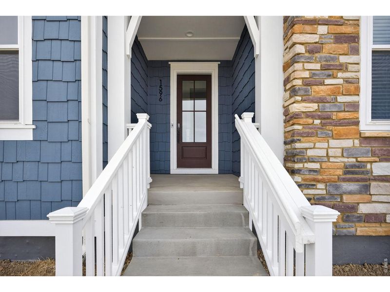 Exterior details and patio area of a home in , Erie (Image 3).