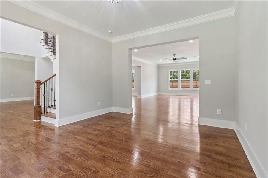 Spacious, unfurnished interior of a new home in , Lilburn (Image 66).