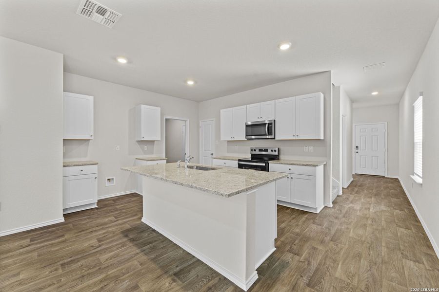 Furnished interior view inside a new home in Laurel Vistas, San Antonio (Image 12).