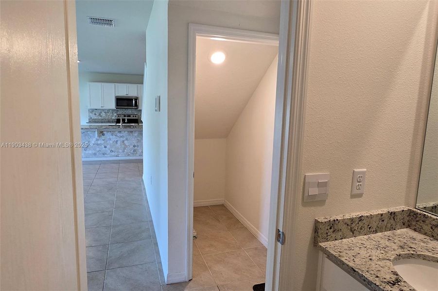 Furnished interior view inside a new home in , Davenport (Image 17).