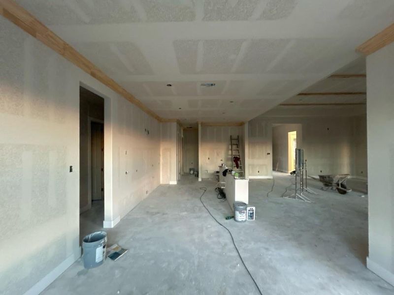 In-progress construction of a new home in Creekview Addition, Van Alstyne, TX (Image 9). In-progress construction of a new home in Creekview Addition, Van Alstyne, TX (Image 9).