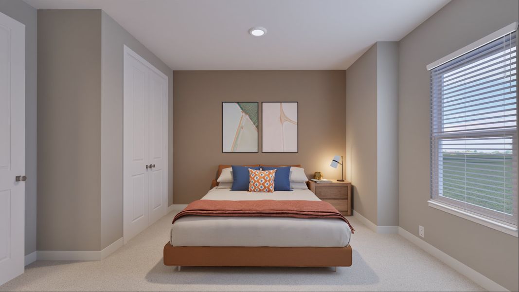 Representative furnished interior of a home built from the Wimberly by Tricoast Homes in La Segarra 40', Brookshire (Image 9). Representative furnished interior of a home built from the Wimberly by Tricoast Homes in La Segarra 40', Brookshire (Image 9).