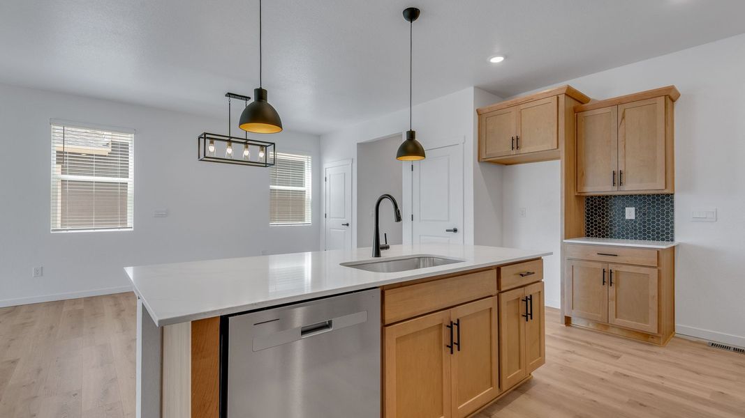 Furnished interior view inside a new home in Granary, Johnstown (Image 8).