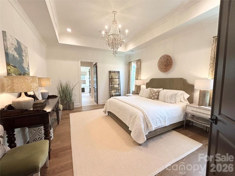 Furnished interior view inside a new home in Cordera, Concord (Image 6).