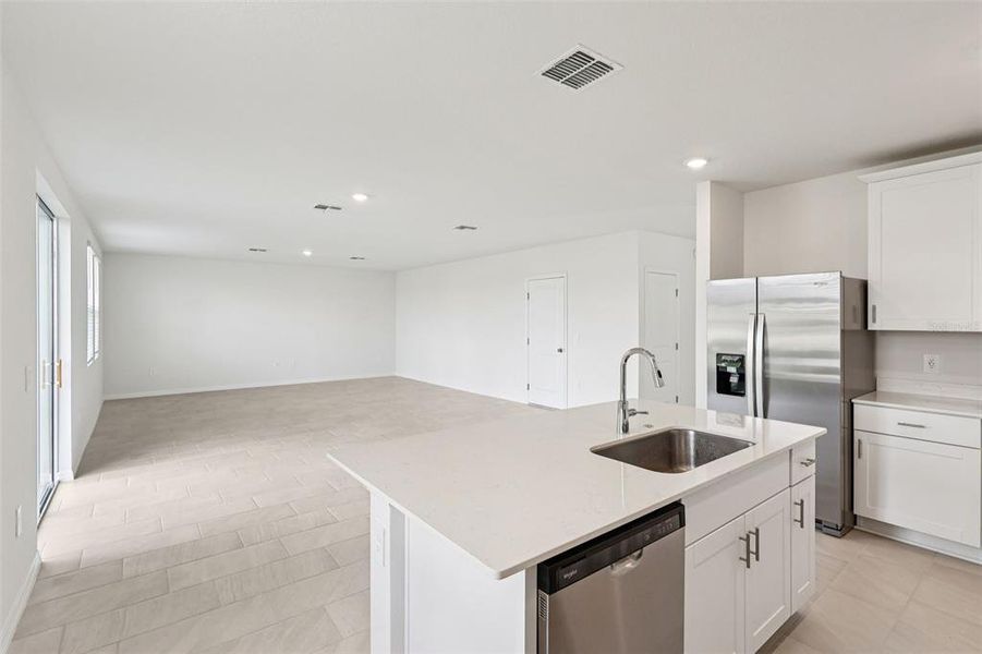 Furnished interior view inside a new home in , Davenport (Image 9).