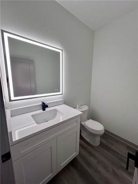 Furnished interior view inside a new home in , Monroe (Image 13).