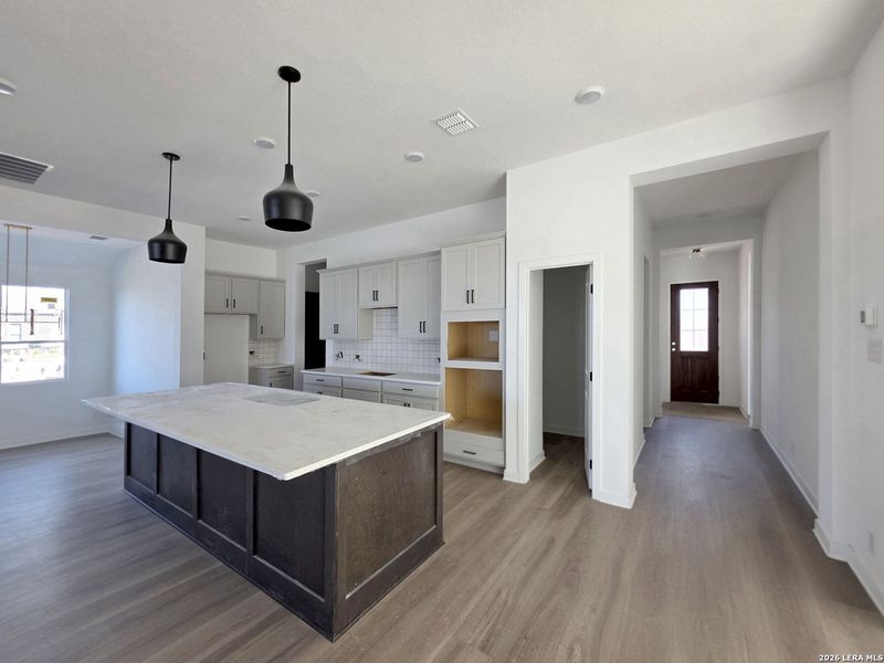 Furnished interior view inside a new home in Saddlebrook Ranch, Schertz (Image 3).