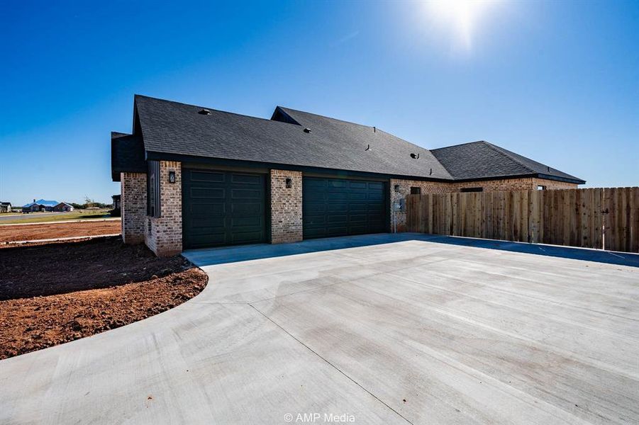 Exterior details and patio area of a home in , Abilene (Image 2). Exterior details and patio area of a home in , Abilene (Image 2).
