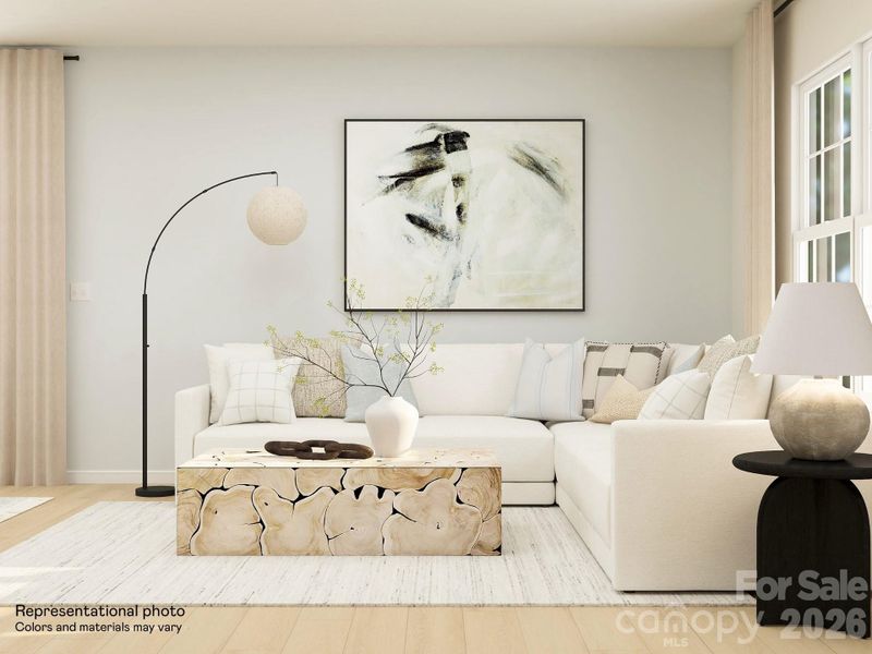 Furnished interior view inside a new home in Roselyn, Lancaster (Image 10).