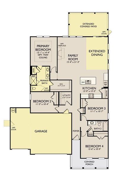 2D floor plan layout of this home in , Summerville, SC (Image 1). 2D floor plan layout of this home in , Summerville, SC (Image 1).