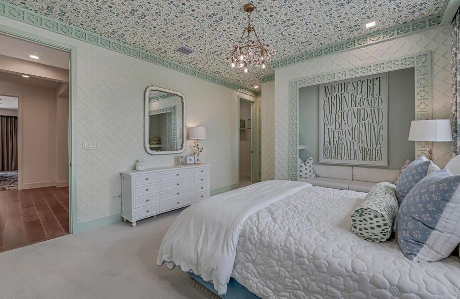 Furnished interior view inside a new home in Apex at Avenir, Palm Beach Gardens (Image 11).