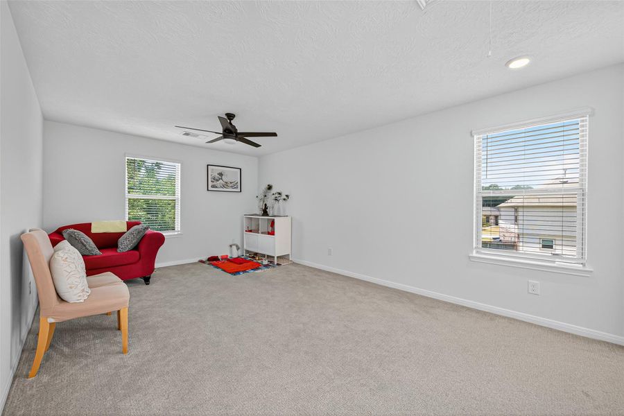 Furnished interior view inside a new home in Creekside Court, Magnolia (Image 27). Furnished interior view inside a new home in Creekside Court, Magnolia (Image 27).