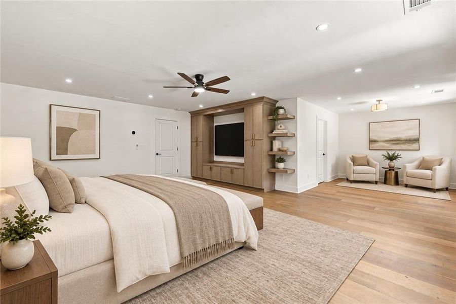 Furnished interior view inside a new home in , Sugar Hill (Image 30).