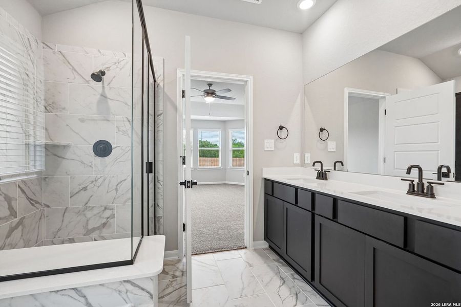 Furnished interior view inside a new home in , San Antonio (Image 12).