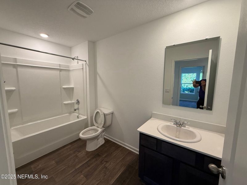 Furnished interior view inside a new home in Sawmill Branch Express, Palm Coast (Image 12). Furnished interior view inside a new home in Sawmill Branch Express, Palm Coast (Image 12).