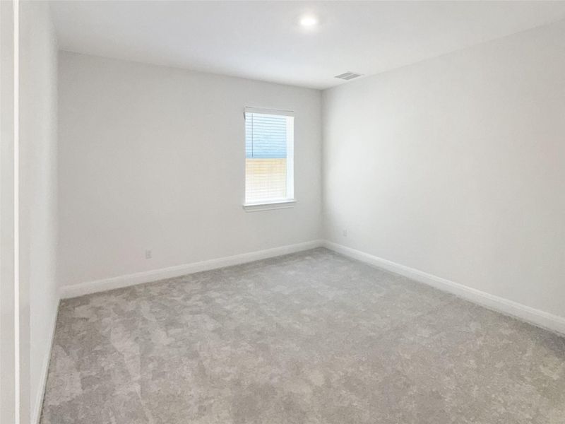 Bedroom 3 Empty and unstaged